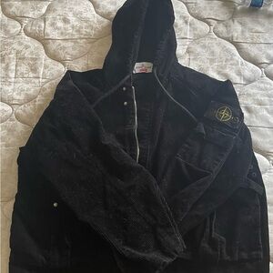 Supreme x Stone Island Black Corduroy
Jacket Size XL